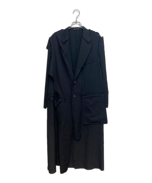 B Yohji Yamamoto（ビーヨウジヤマモト）B Yohji Yamamoto (ビーヨウジヤマモト) 20SS FLAKEジャケット ブラック サイズ:1の古着・服飾アイテム