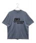 BALENCIAGA（バレンシアガ）の古着「Hand-Drawn BB Icon Tシャツ」｜パープル