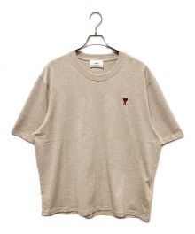 AMIPARIS（アミパリス）の古着「Ami de Coeur Tシャツ」｜ベージュ