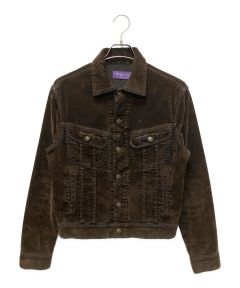 中古・古着通販】RALPH LAUREN Purple Label (ラルフ ローレン パープル レーベル) スエードレザー切替ダウンジャケット  ブラック サイズ:М｜ブランド・古着通販 トレファク公式【TREFAC FASHION】スマホサイト