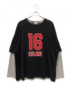 CELINEセリーヌ）の古着「16スケートTシャツ」｜ブラック