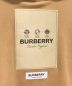 中古・古着 BURBERRY (バーバリー) ラベルアップリケ フ－ディ ブラウン サイズ:S：50000円