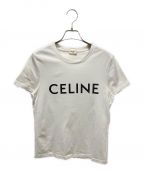 CELINEセリーヌ）の古着「ロゴTシャツ」｜ホワイト