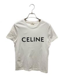 CELINE（セリーヌ）の古着「ロゴTシャツ」｜ホワイト