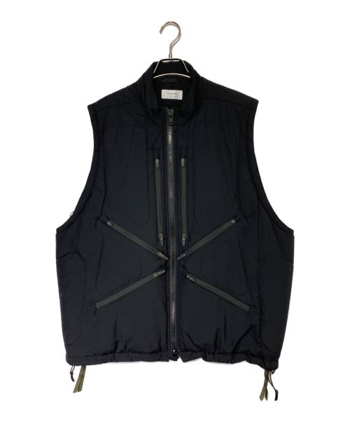 ACRONYM（アクロニウム）ACRONYM (アクロニウム) MODULAR LINER VEST ブラック サイズ:Lの古着・服飾アイテム