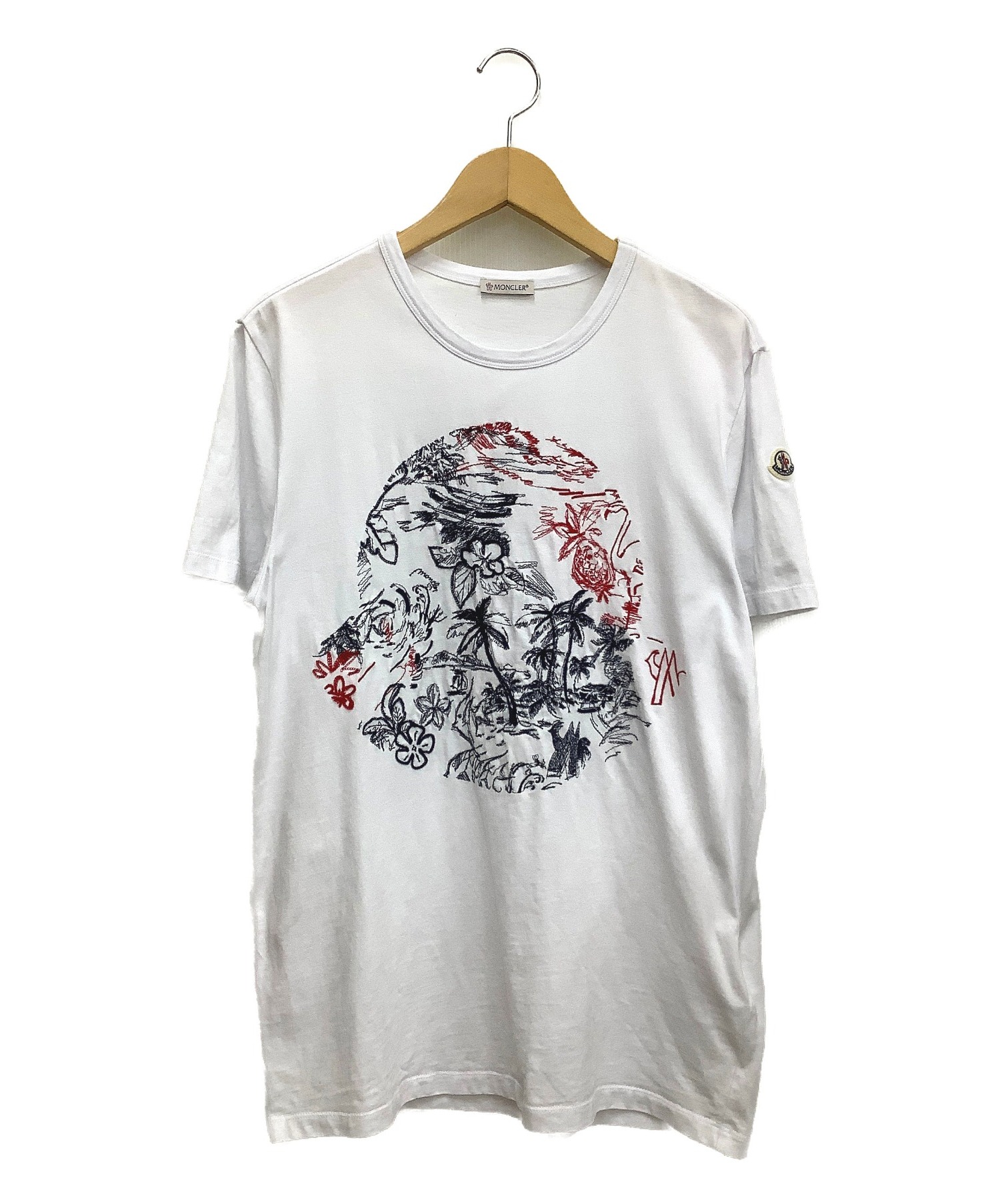 リアル モンクレール マグリアTシャツ Tシャツ/カットソー(半袖/袖なし