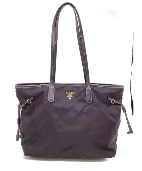 中古・古着通販】PRADA (プラダ) トートバッグ パープル 165｜ブランド