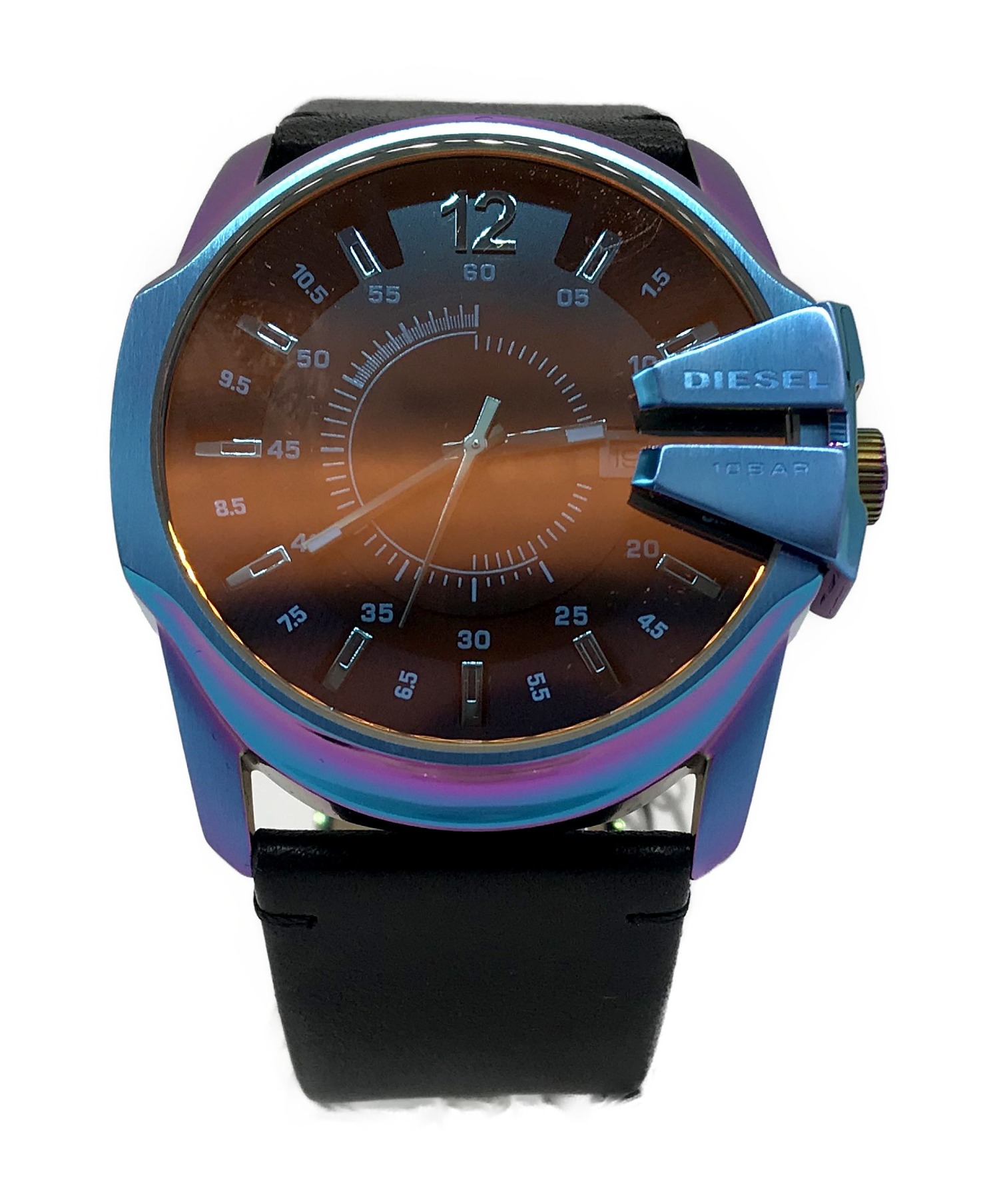 宅配買取DIESEL MEGA 新品 腕時計 未使用品 ディーゼル DZ4360 オールゴールド CHIEF 並行輸入品 男性用