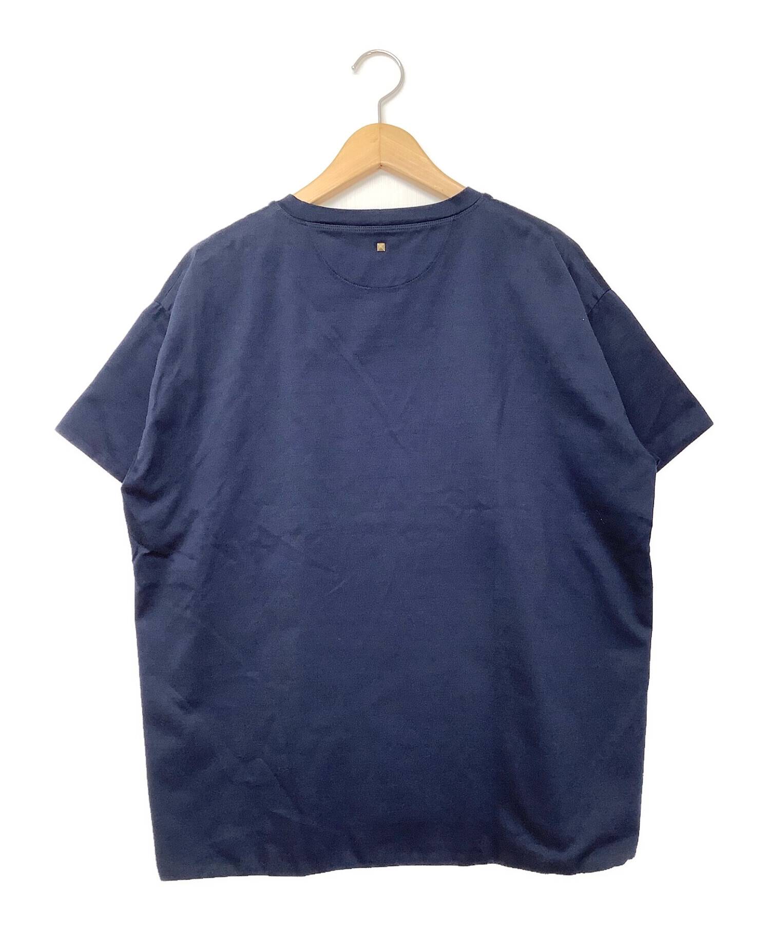 中古・古着通販】VALENTINO (ヴァレンティノ) 背面ロックスタッズTシャツ ネイビー サイズ:XS｜ブランド・古着通販  トレファク公式【TREFAC FASHION】スマホサイト