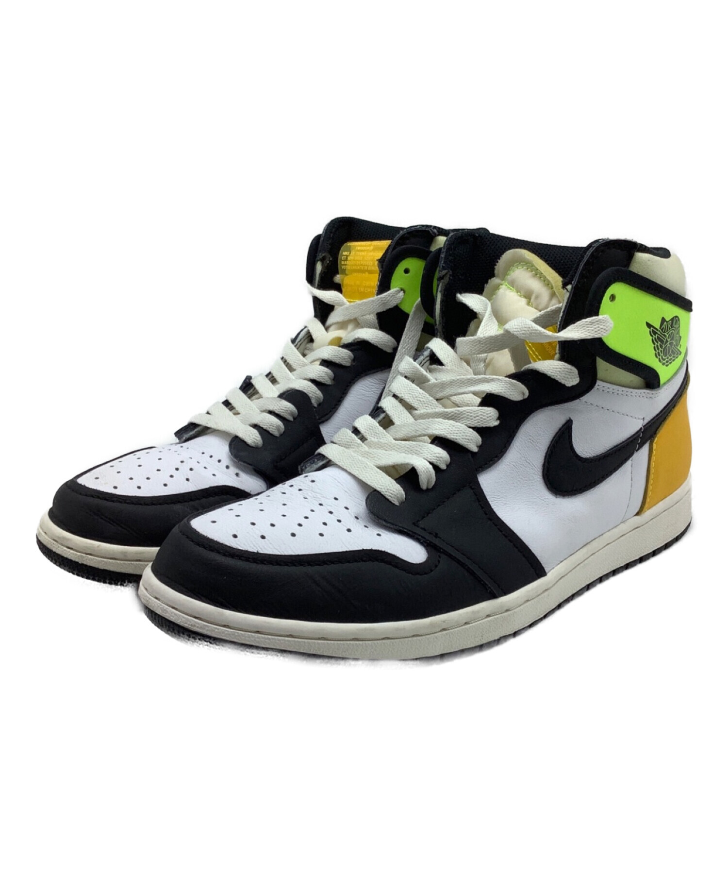 中古・古着通販】NIKE (ナイキ) スニーカー ブラック×ホワイト サイズ