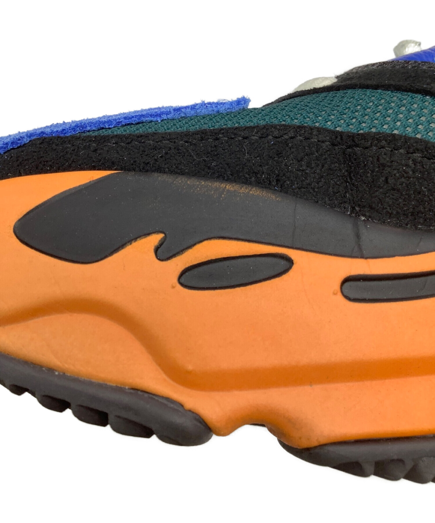 adidas (アディダス) YEEZY BOOST 700 ブルー×オレンジ サイズ:27.5