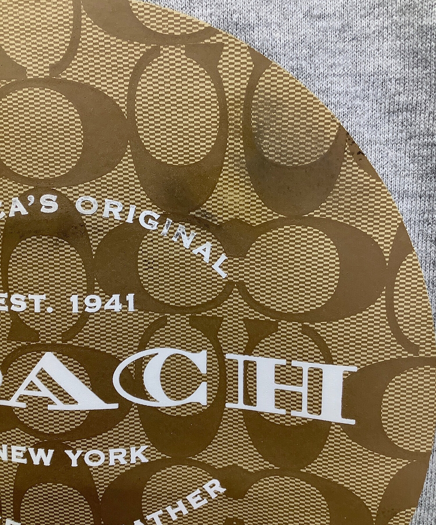 coach スウェットパーカー ブラック コーチ ロゴ ワッペン Yahoo