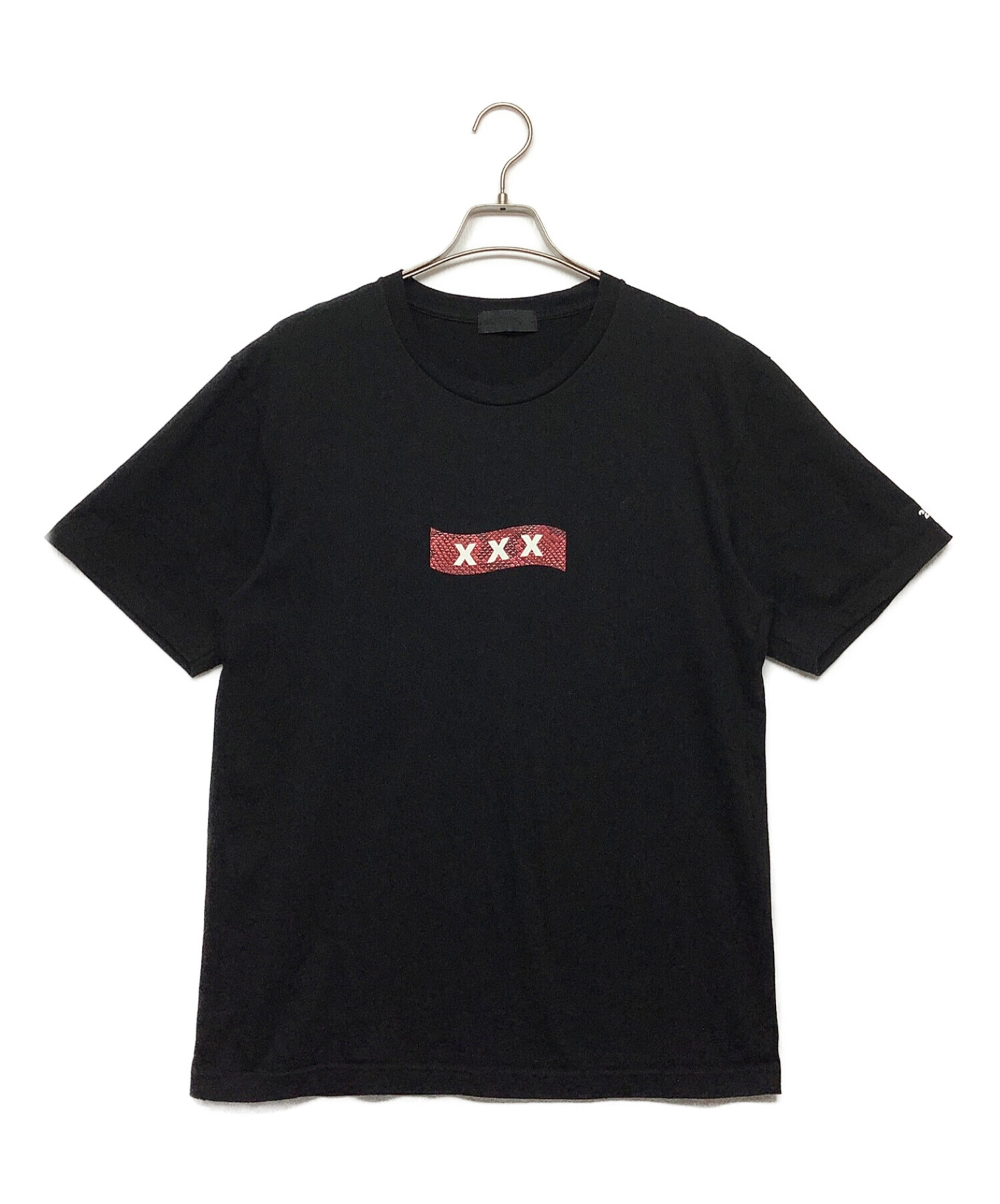 GOD SELECTION XXX (ゴットセレクショントリプルエックス) 半袖Tシャツ ブラック サイズ:XL