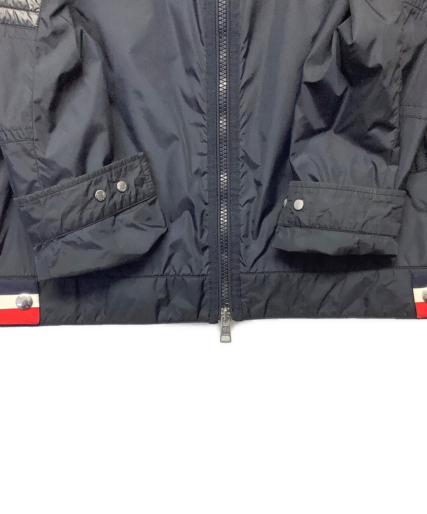 中古・古着通販】MONCLER (モンクレール) ロゴワッペンジップアップ