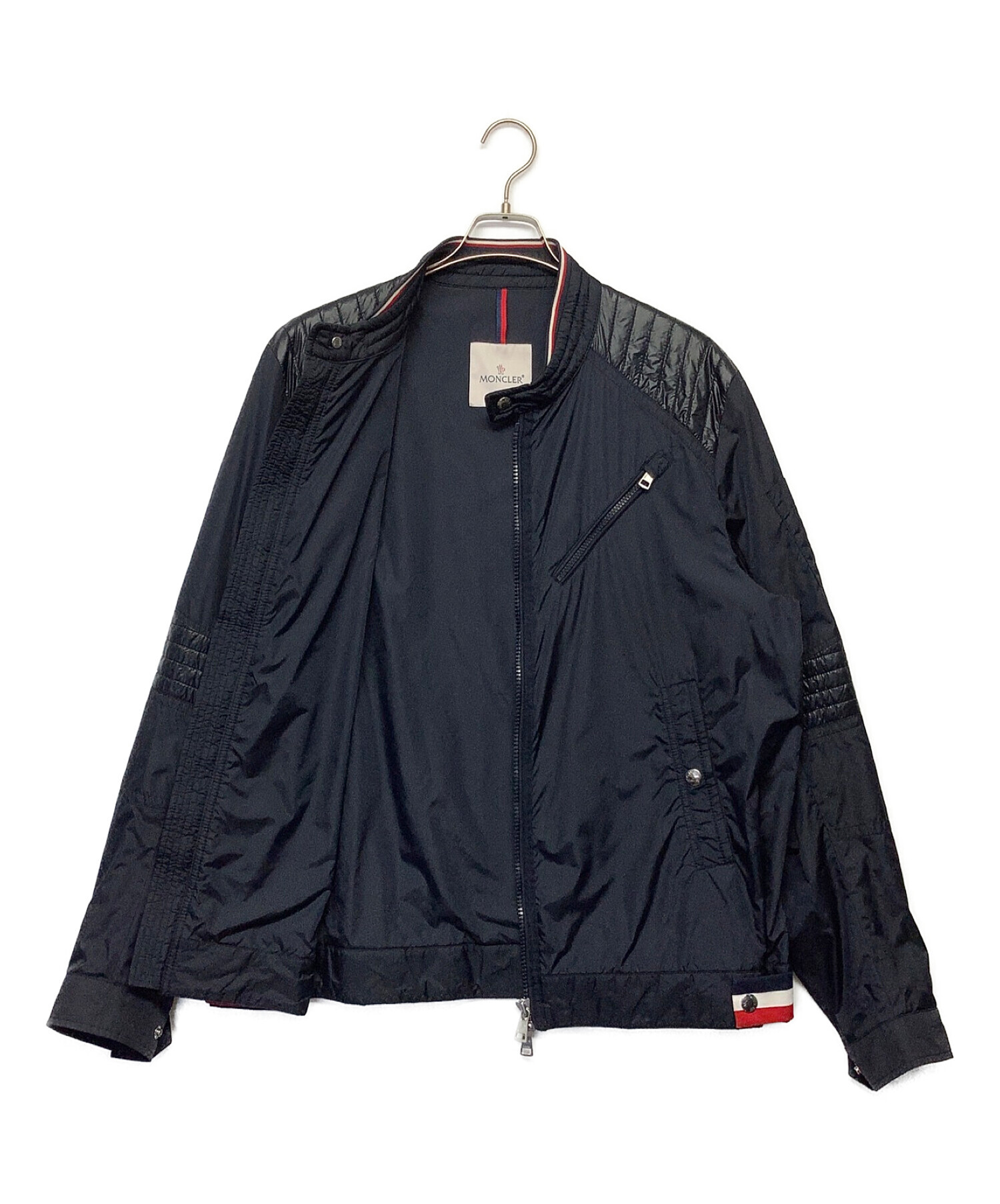 中古・古着通販】MONCLER (モンクレール) ロゴワッペンジップアップ