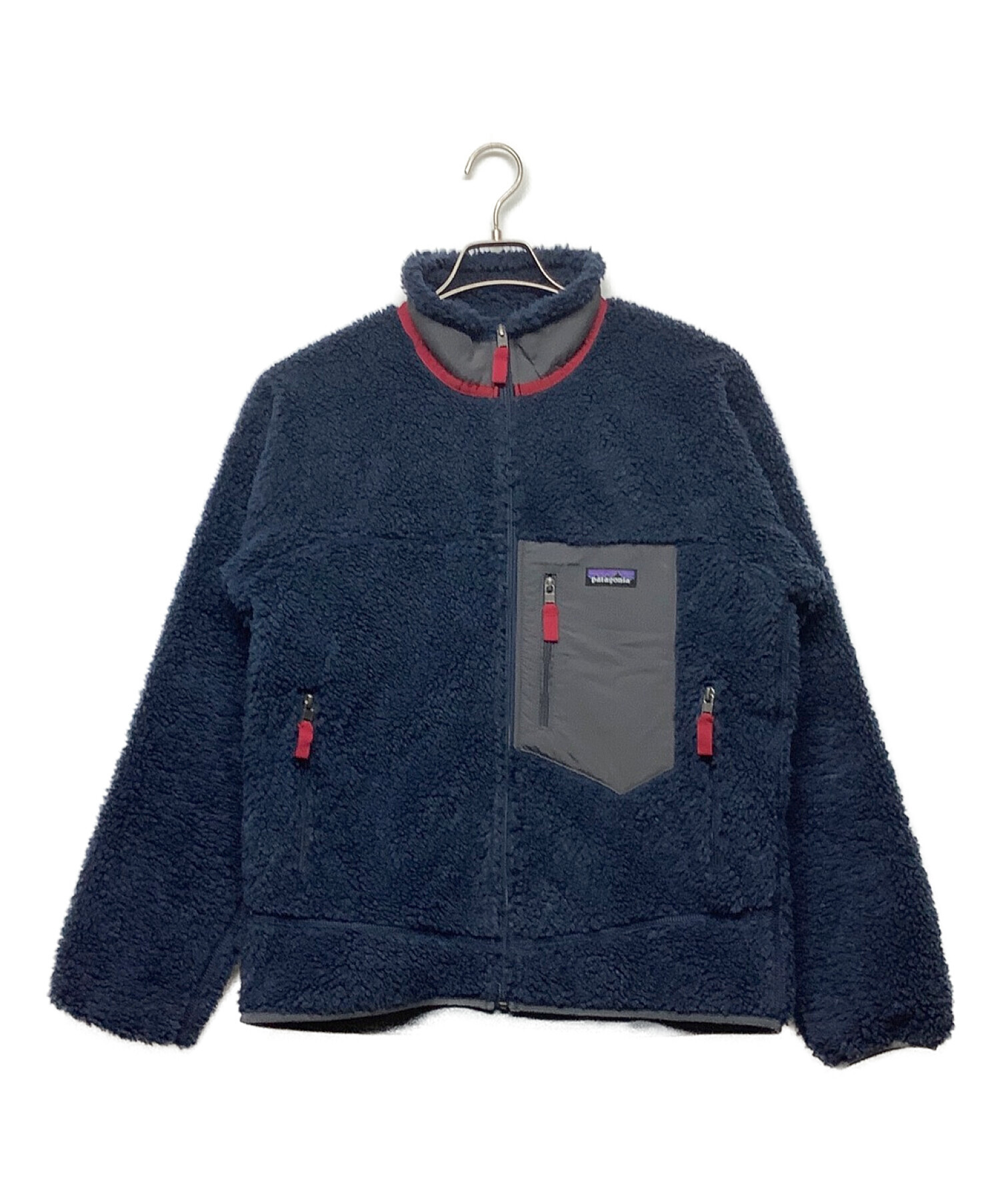 中古・古着通販】Patagonia (パタゴニア) クラシックレトロXジャケット ネイビー×グレー サイズ:M｜ブランド・古着通販  トレファク公式【TREFAC FASHION】スマホサイト