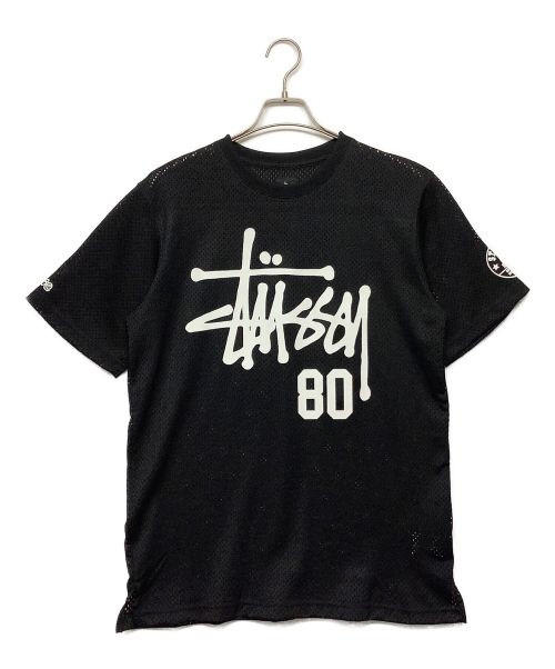 中古・古着通販】stussy (ステューシー) メッシュTシャツ ブラック