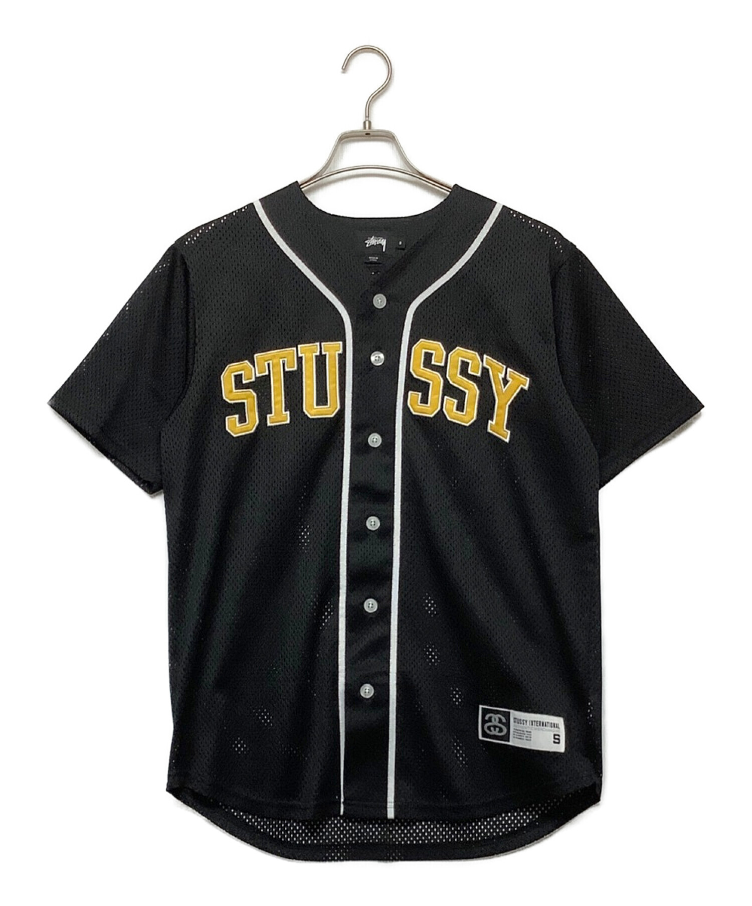 中古・古着通販】stussy (ステューシー) メッシュベースボールシャツ