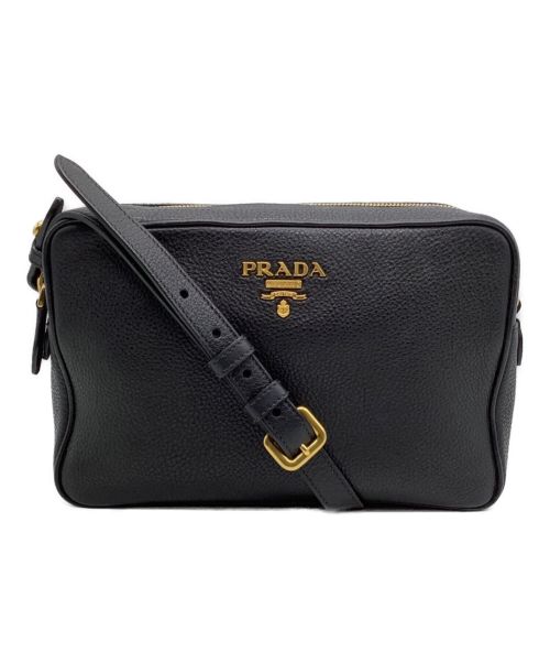 中古・古着通販】PRADA (プラダ) ショルダーバッグ ブラック｜ブランド