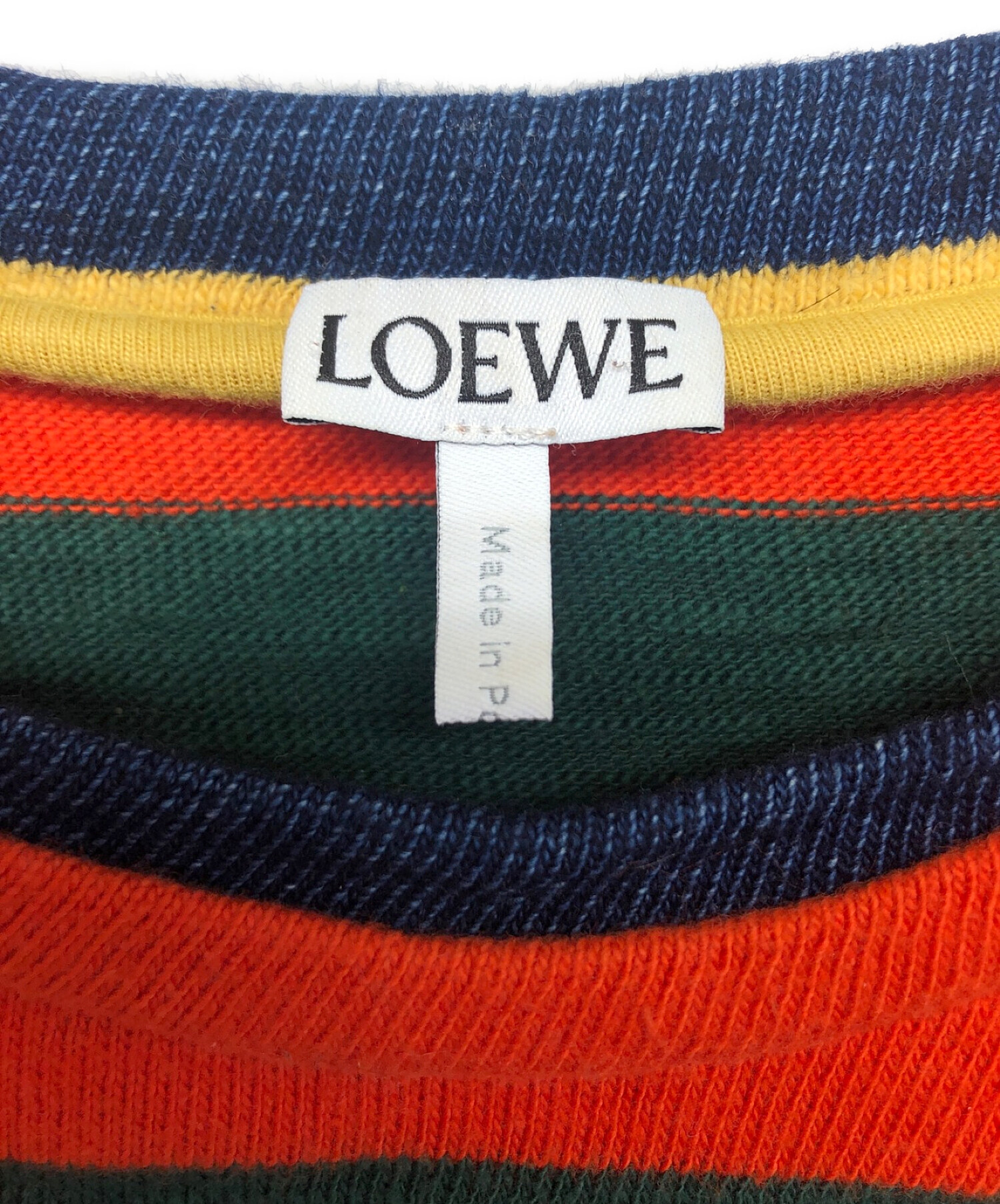 中古・古着通販】LOEWE (ロエベ) Tシャツ マルチカラー サイズ:XS