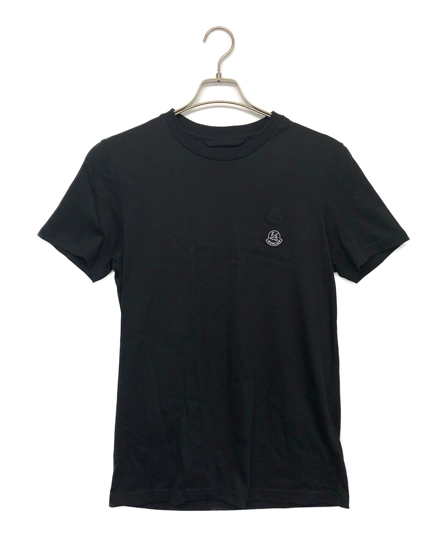 新品☆ Moncler ロゴTシャツ ブラック-