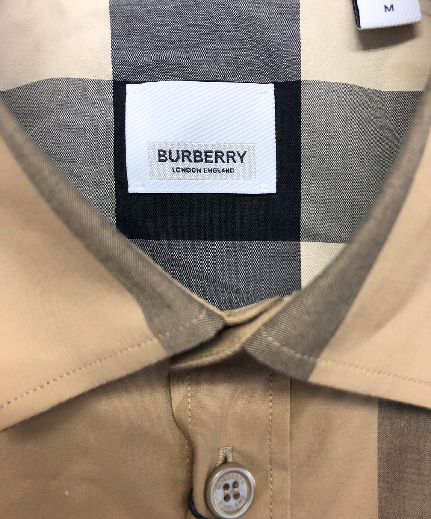 中古・古着通販】BURBERRY (バーバリー) レギュラーカラーシャツ