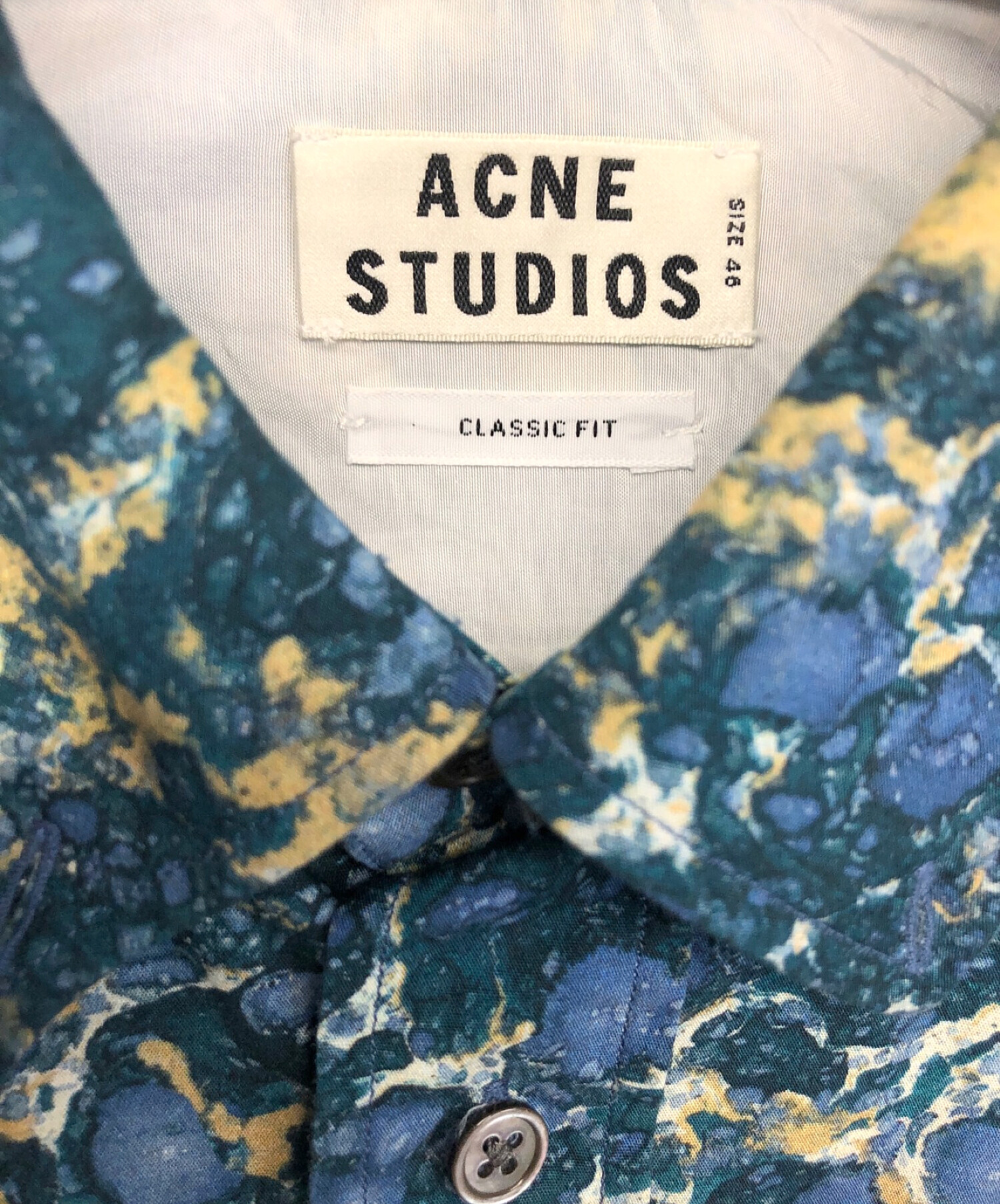 中古・古着通販】Acne studios (アクネストゥディオス) 総柄シャツ