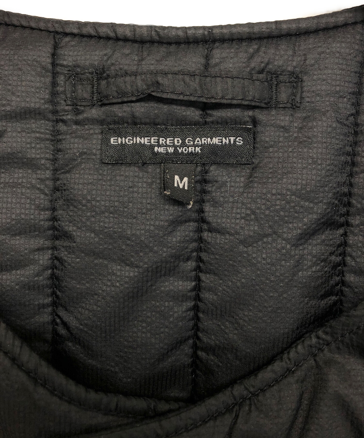 Engineered Garments (エンジニアド ガーメンツ) カバーベスト ブラック サイズ:M