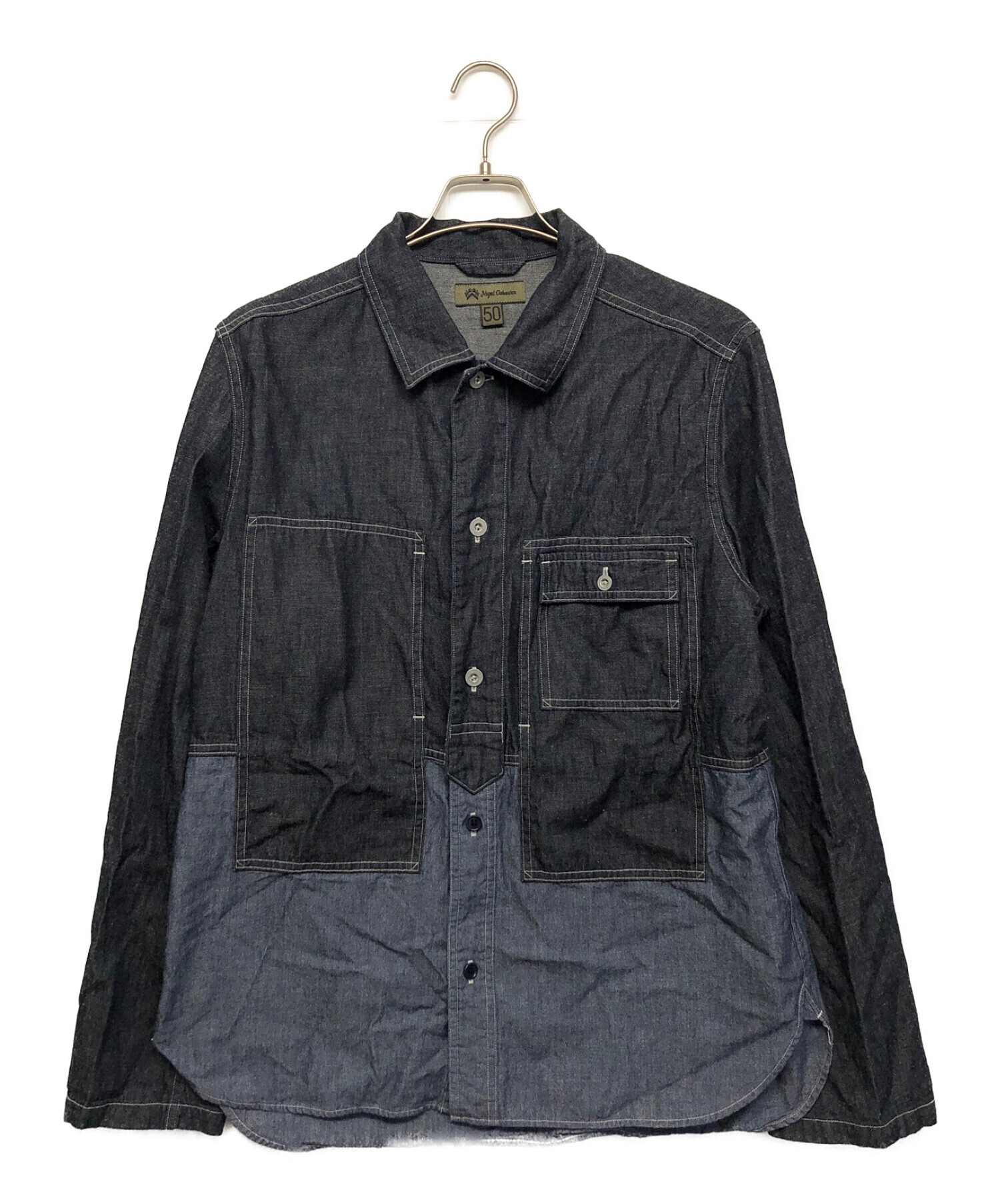 中古・古着通販】NIGEL CABOURN (ナイジェルケーボン) リメイクシャツ