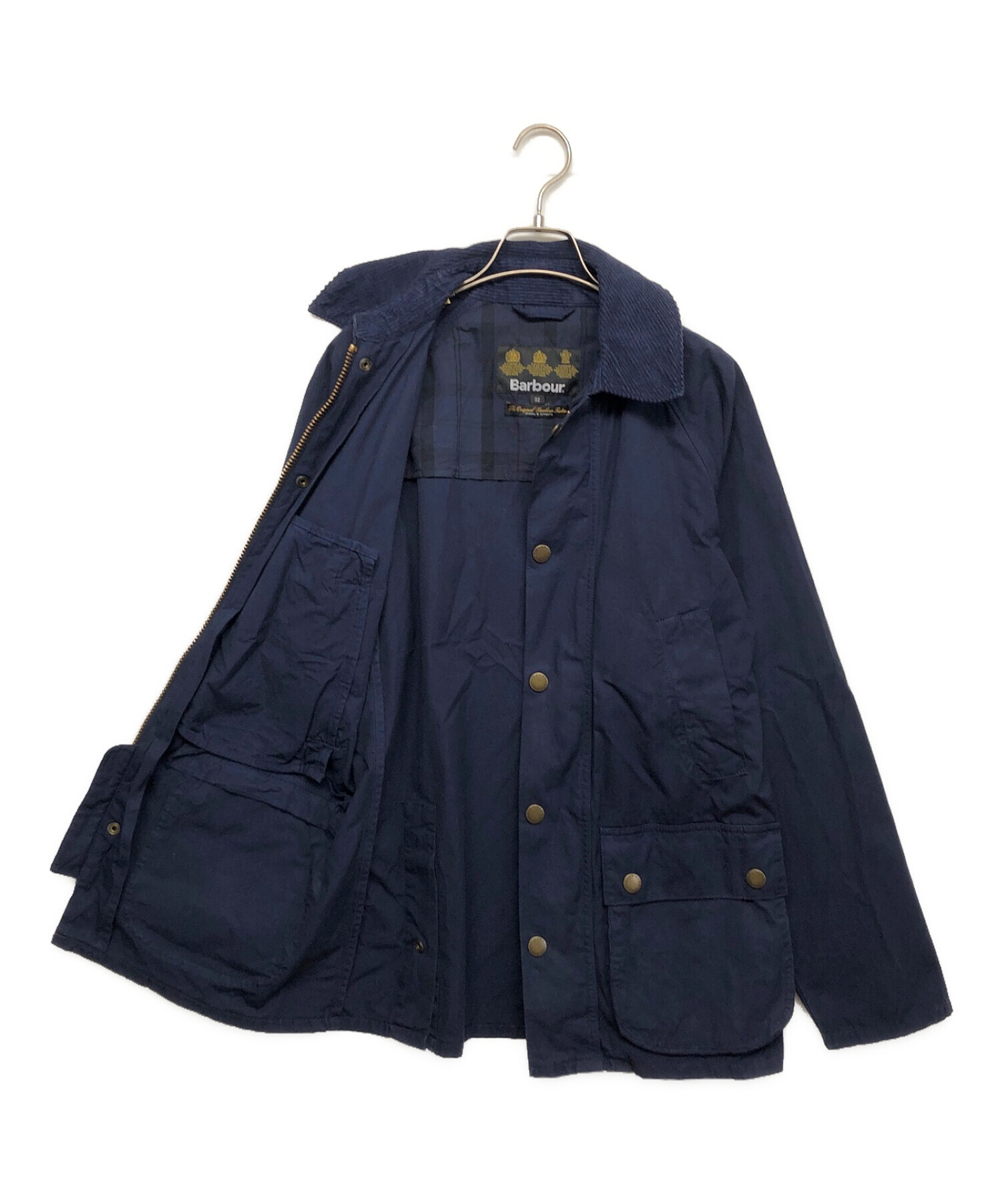 中古・古着通販】Barbour (バブアー) ビデイルコート ネイビー サイズ