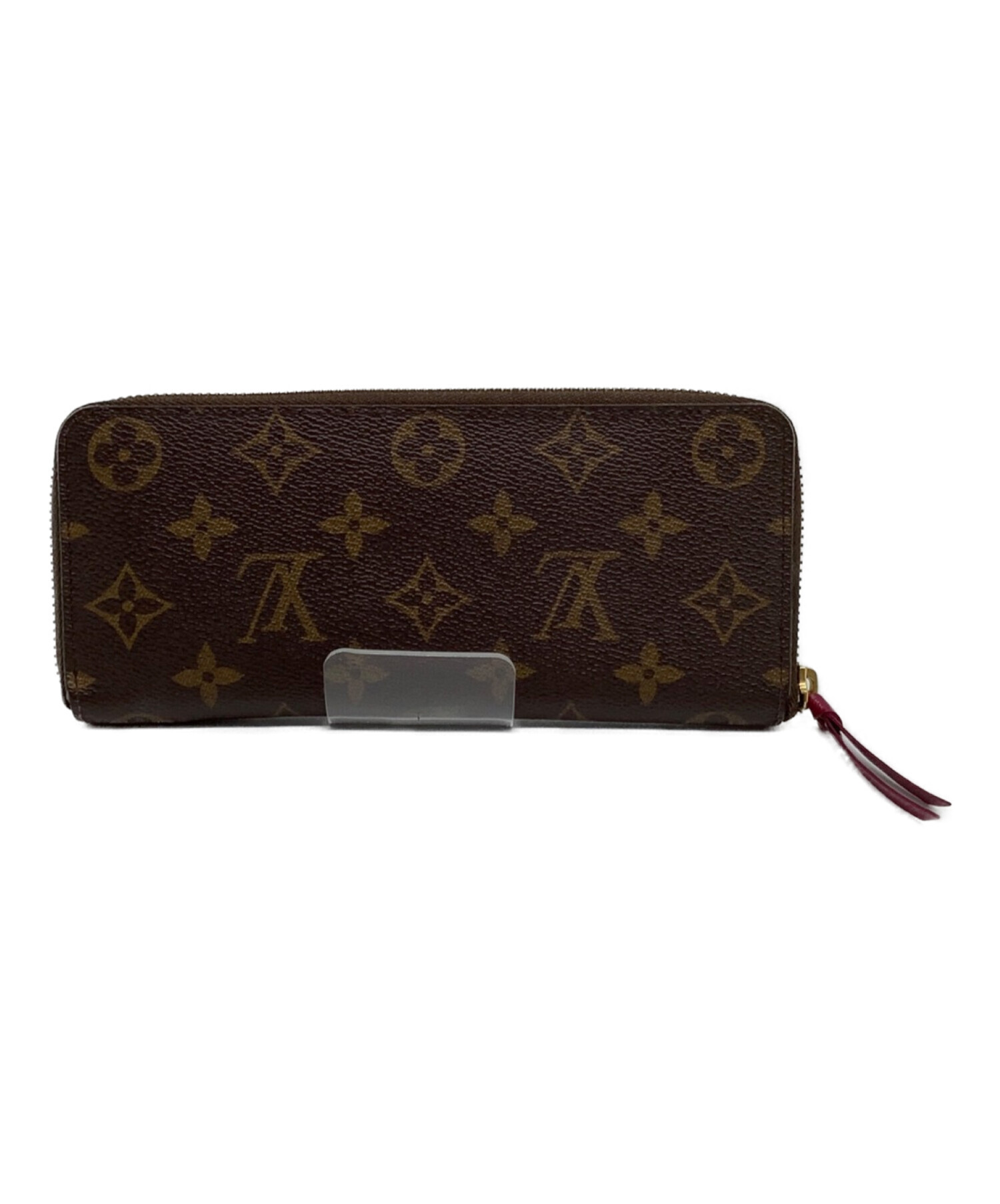 LOUIS VUITTON◇ジッピー・ウォレット_モノグラム・ラブロック_BRW PVC 