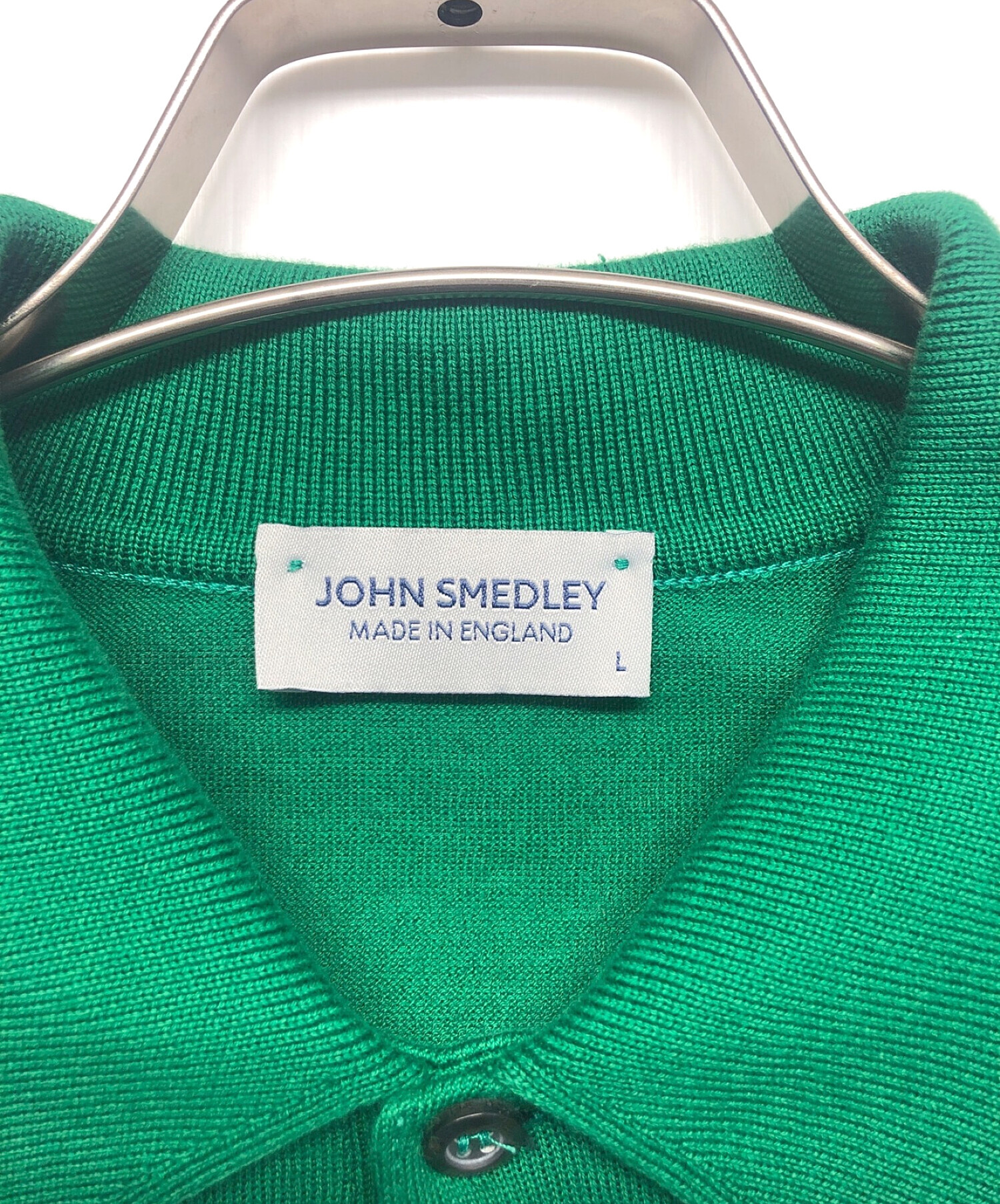 中古・古着通販】JOHN SMEDLEY (ジョンスメドレー) ニットポロシャツ