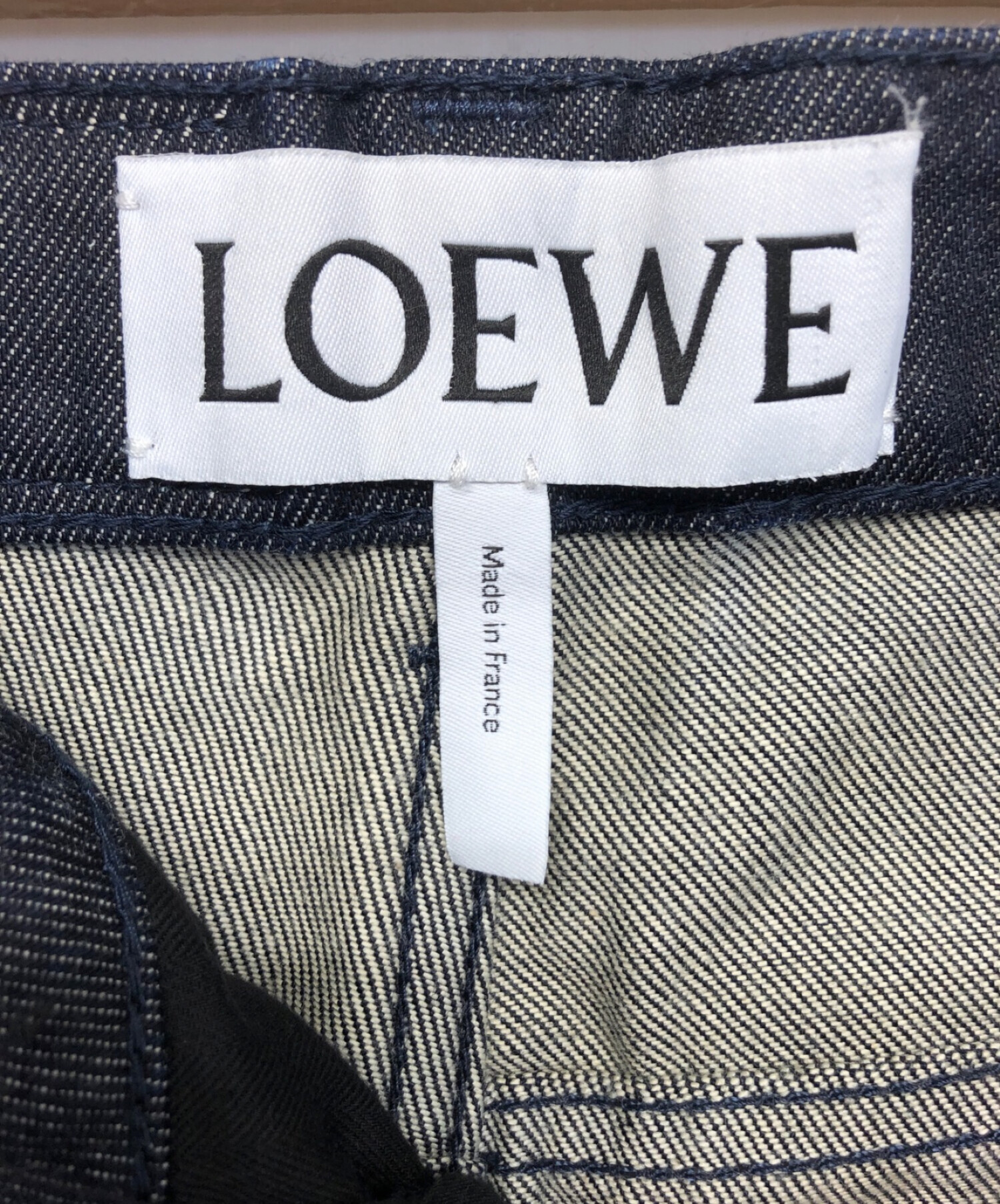 中古・古着通販】LOEWE (ロエベ) フィッシャーマンデニムパンツ