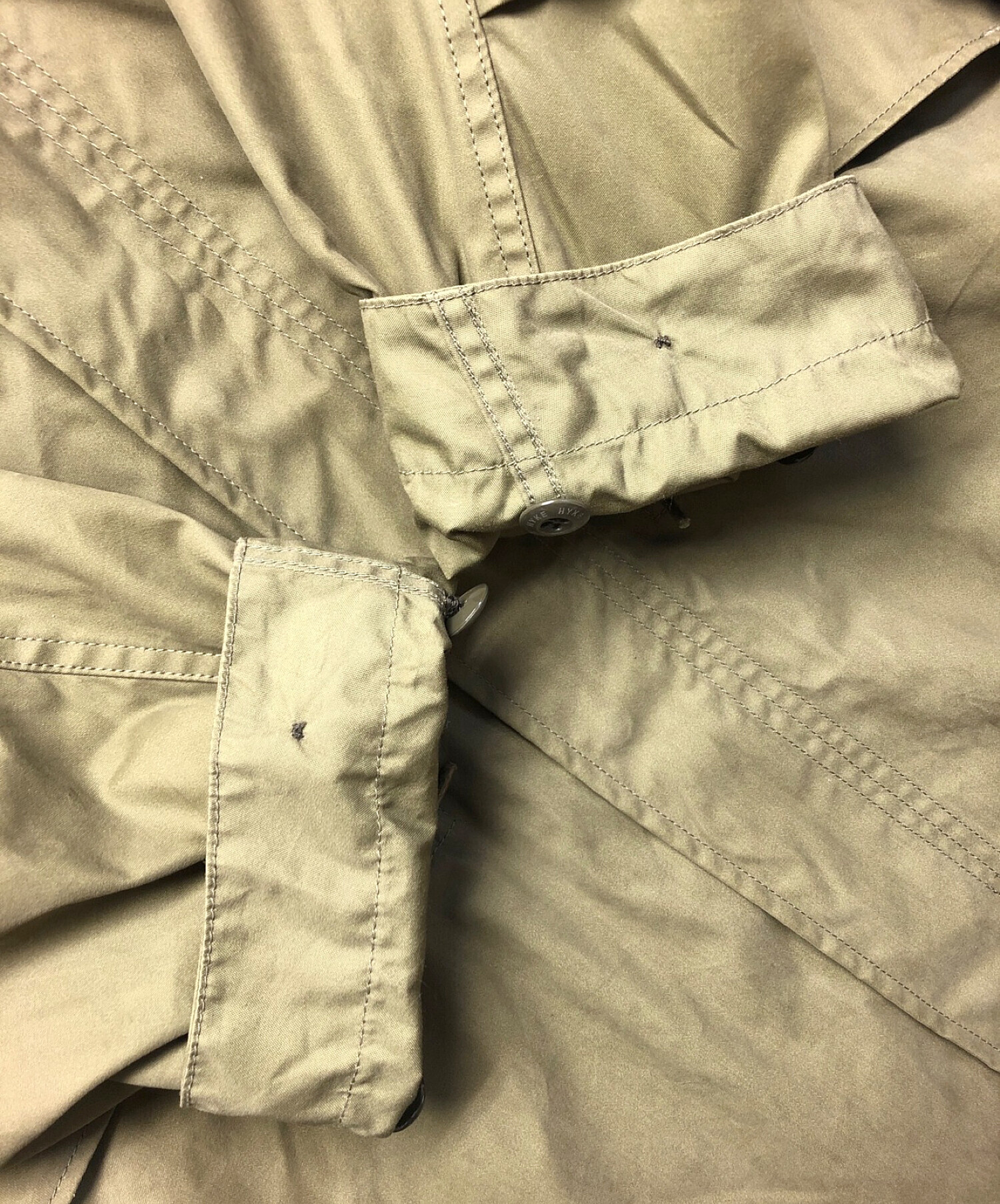 中古・古着通販】HYKE (ハイク) M-65 TYPE FIELD COAT グリーン サイズ