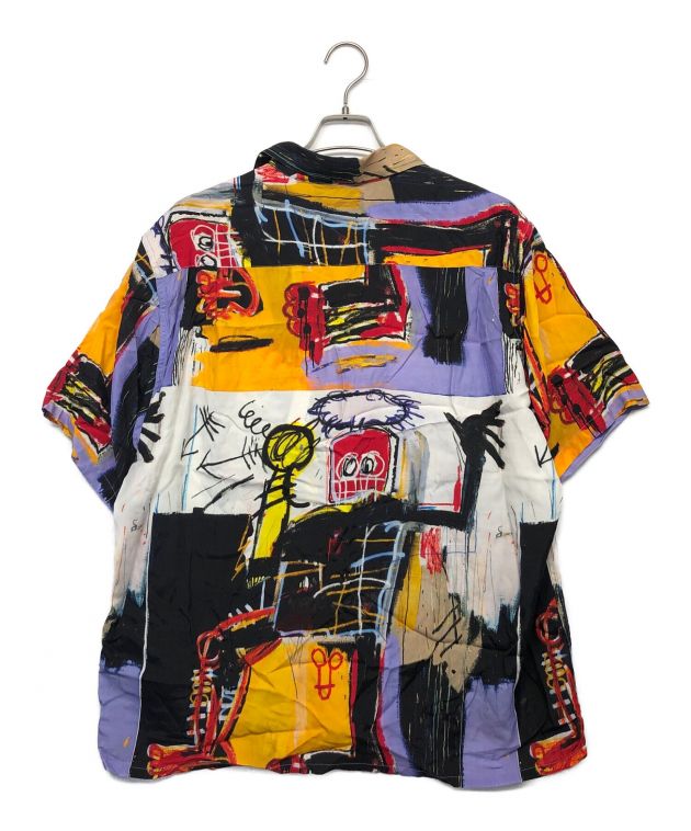 WACKO MARIA (ワコマリア) JEAN-MICHEL BASQUIAT (ジャン ミシェル バスキア) HAWAIIAN SHIRT S/S  サイズ:L