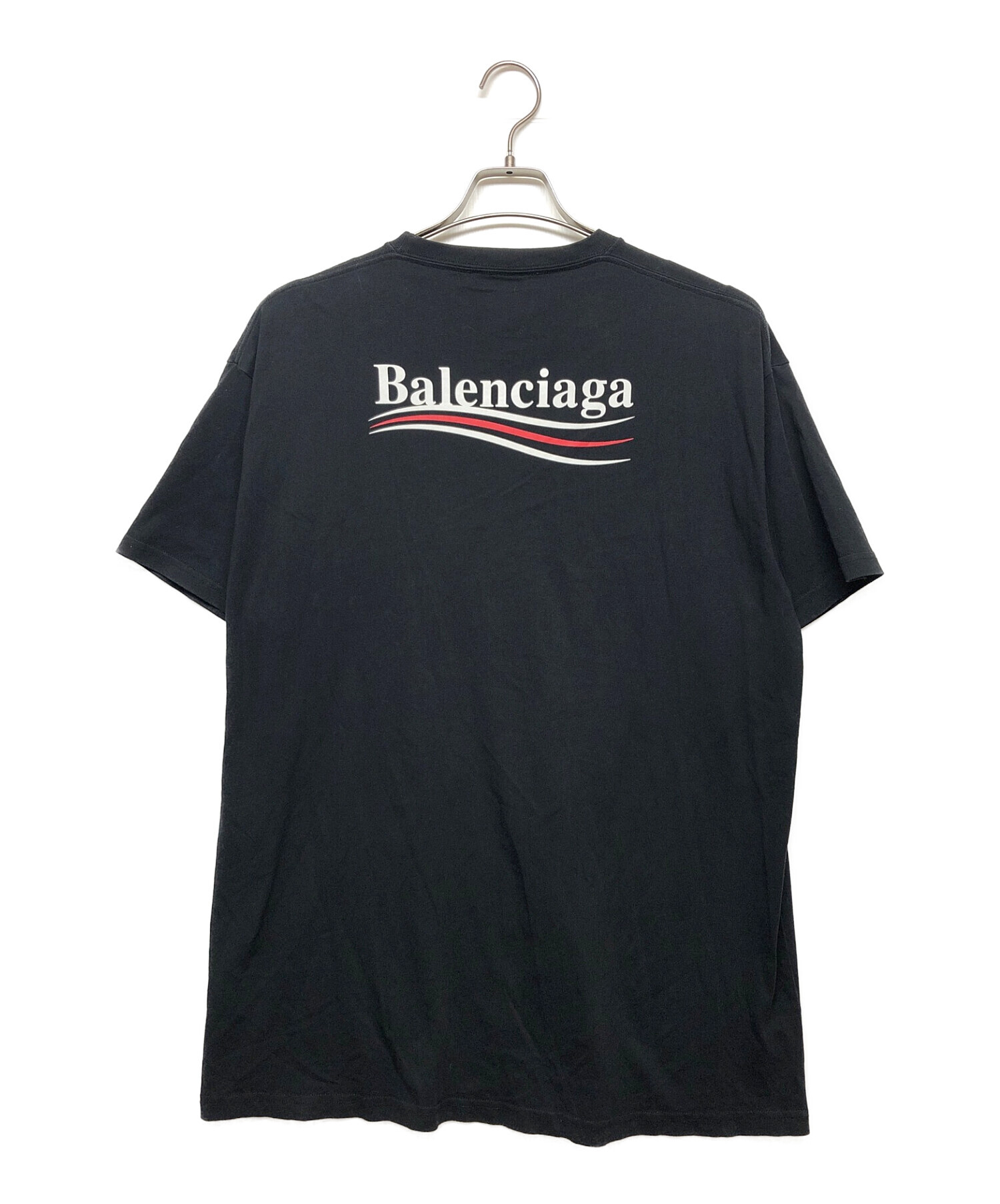 中古・古着通販】BALENCIAGA (バレンシアガ) Tシャツ ブラック サイズ