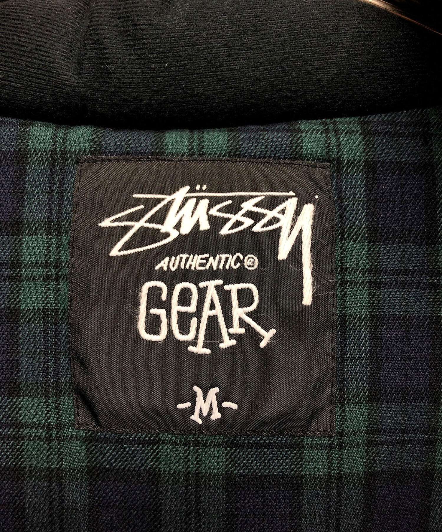 中古・古着通販】stussy (ステューシー) ダウンベスト ブラック サイズ