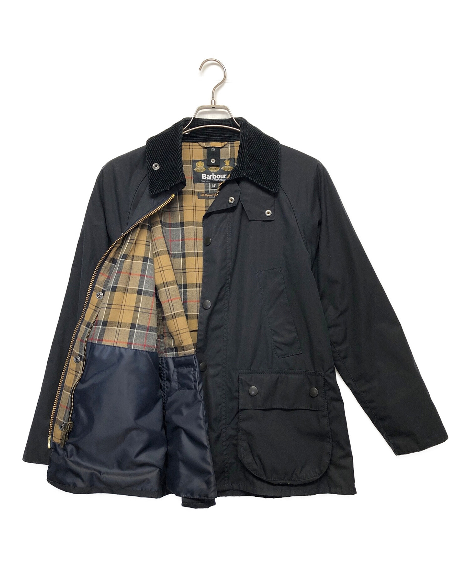 中古・古着通販】Barbour (バブアー) オイルドジャケット ブラック