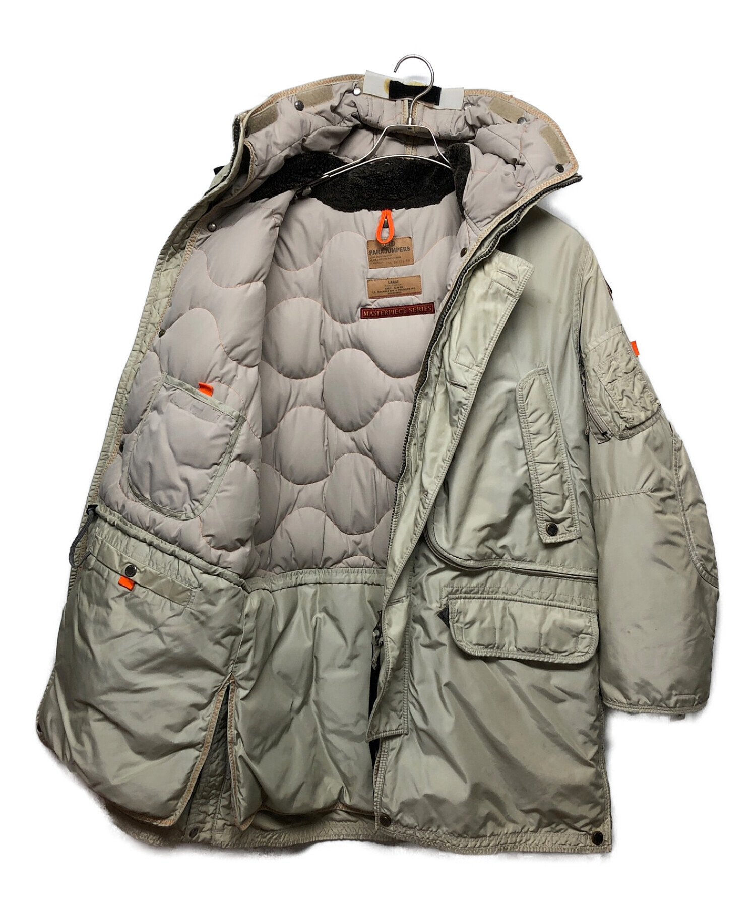 中古・古着通販】PARAJUMPERS (パラジャンパーズ) ライナー付ジャケット ベージュ サイズ:L｜ブランド・古着通販  トレファク公式【TREFAC FASHION】スマホサイト