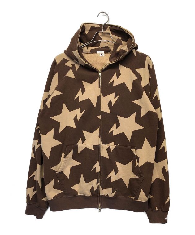 a 販売 bathing ape スターパーカー