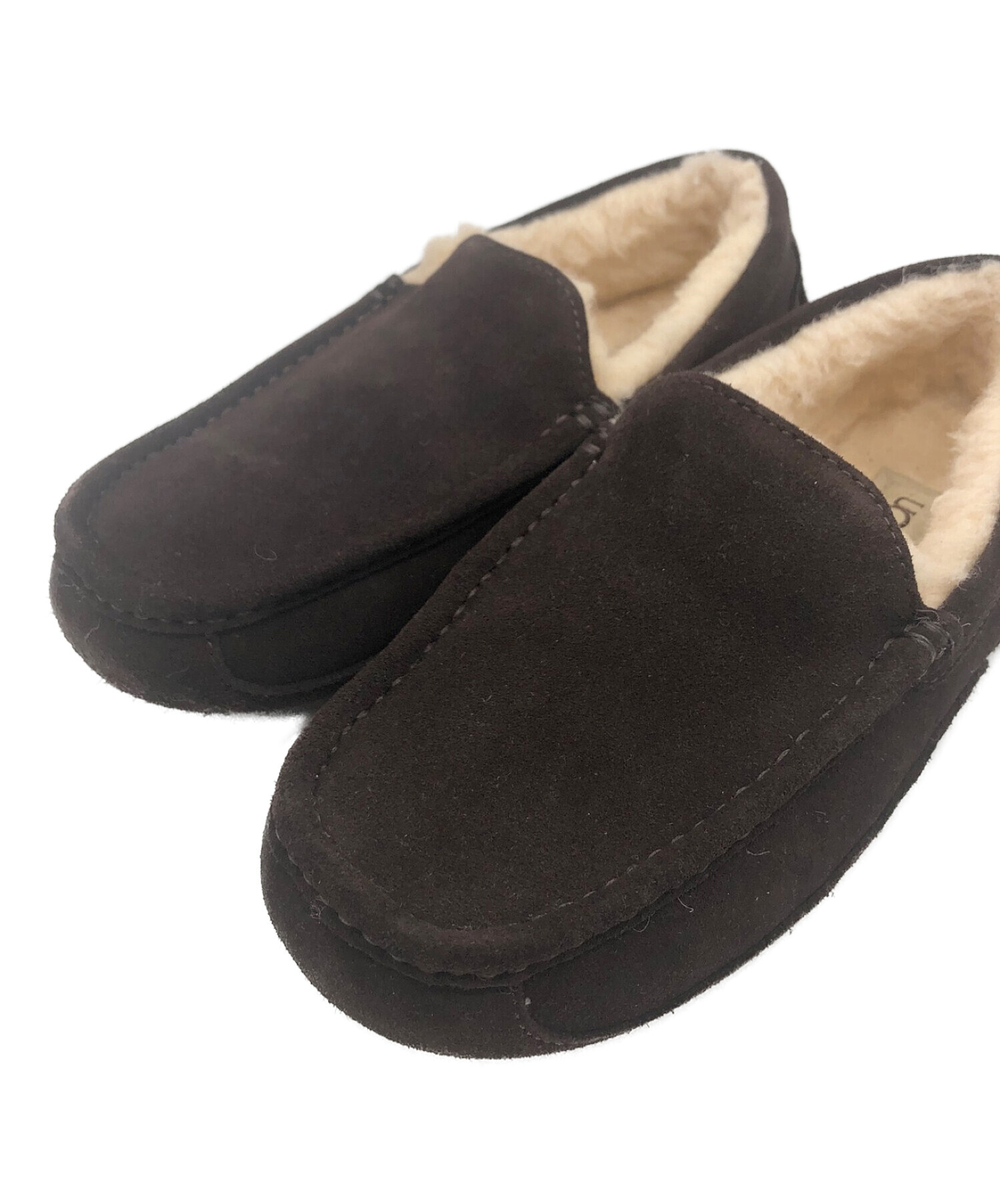 中古・古着通販】UGG (アグ) デッキシューズ ブラウン サイズ:不明