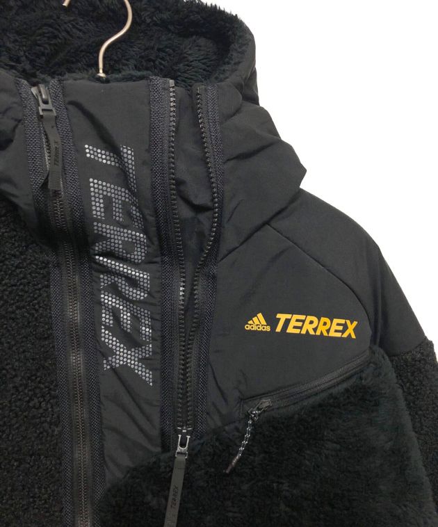 adidas TERREX (アディダステレックス) ボアジャケット ブラック サイズ:M