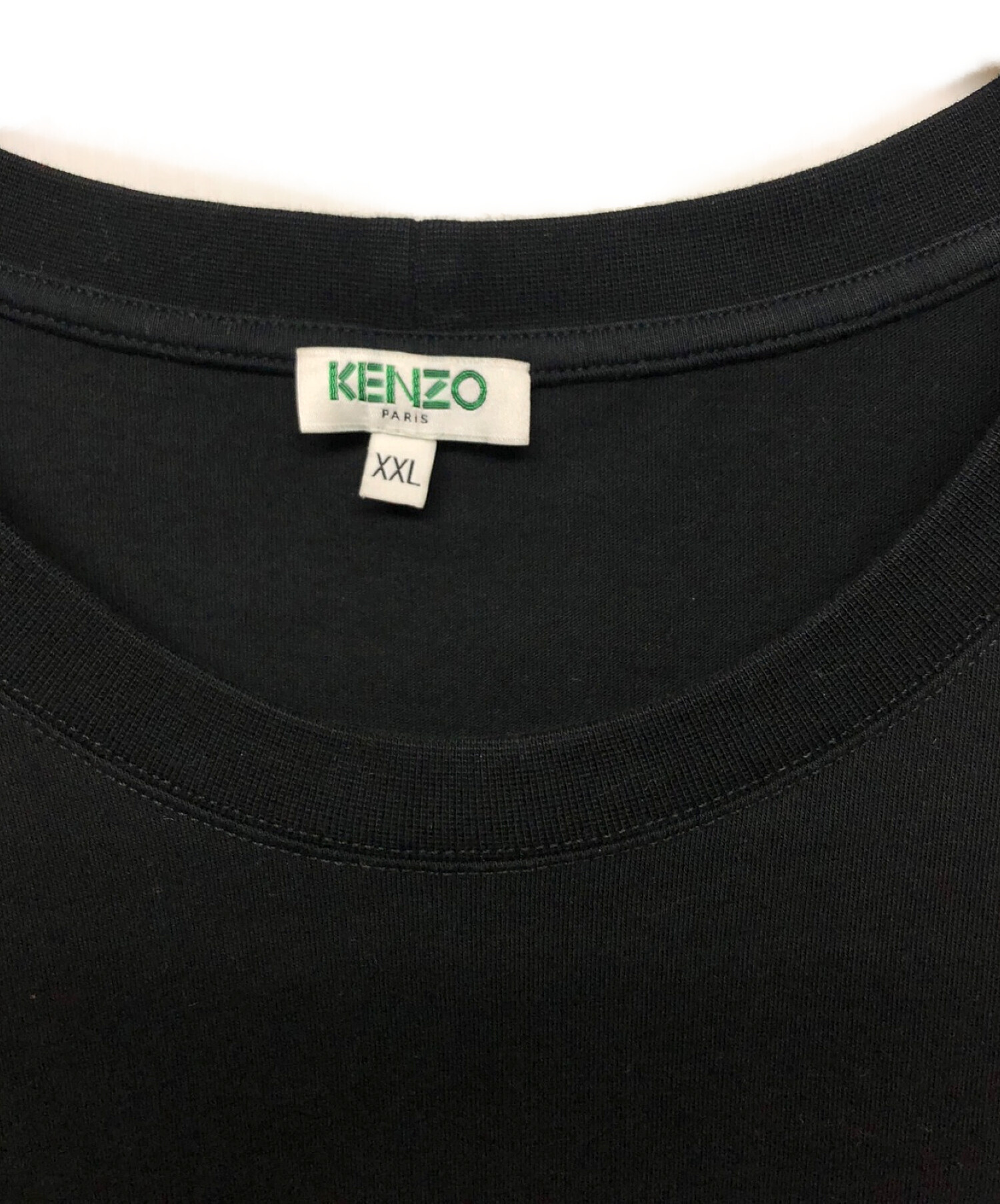 中古・古着通販】KENZO (ケンゾー) タイガーTシャツ ブラック サイズ