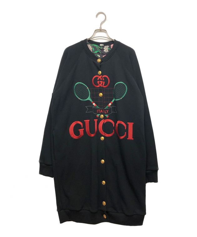 中古・古着通販】GUCCI (グッチ) リバーシブルシャツスウェット ブラック サイズ:xs｜ブランド・古着通販 トレファク公式【TREFAC  FASHION】スマホサイト