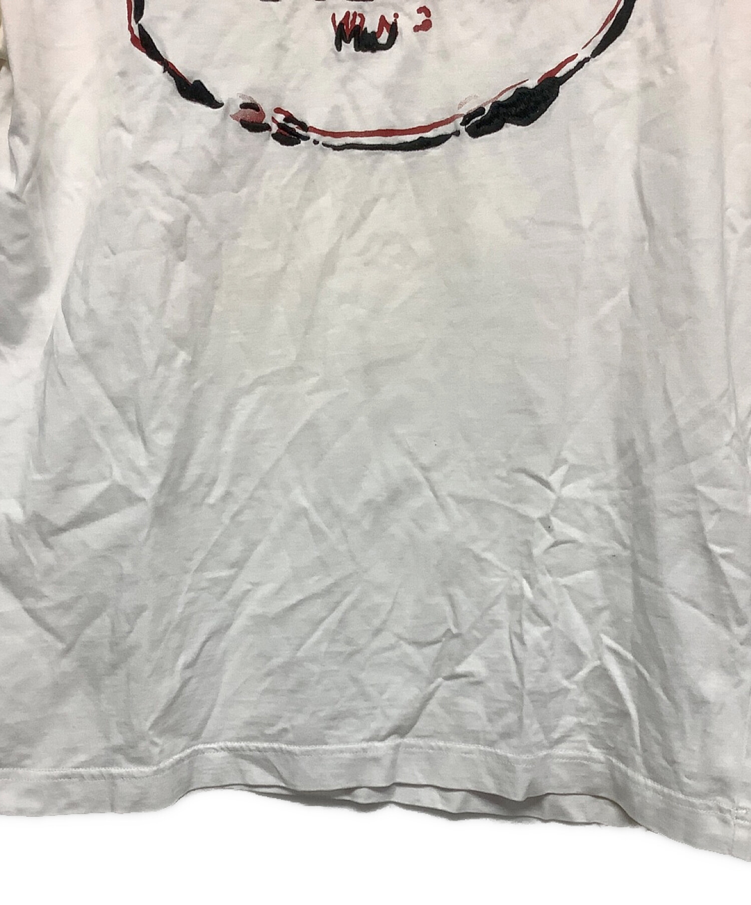 中古・古着通販】PRADA (プラダ) Tシャツ ホワイト サイズ:M｜ブランド 