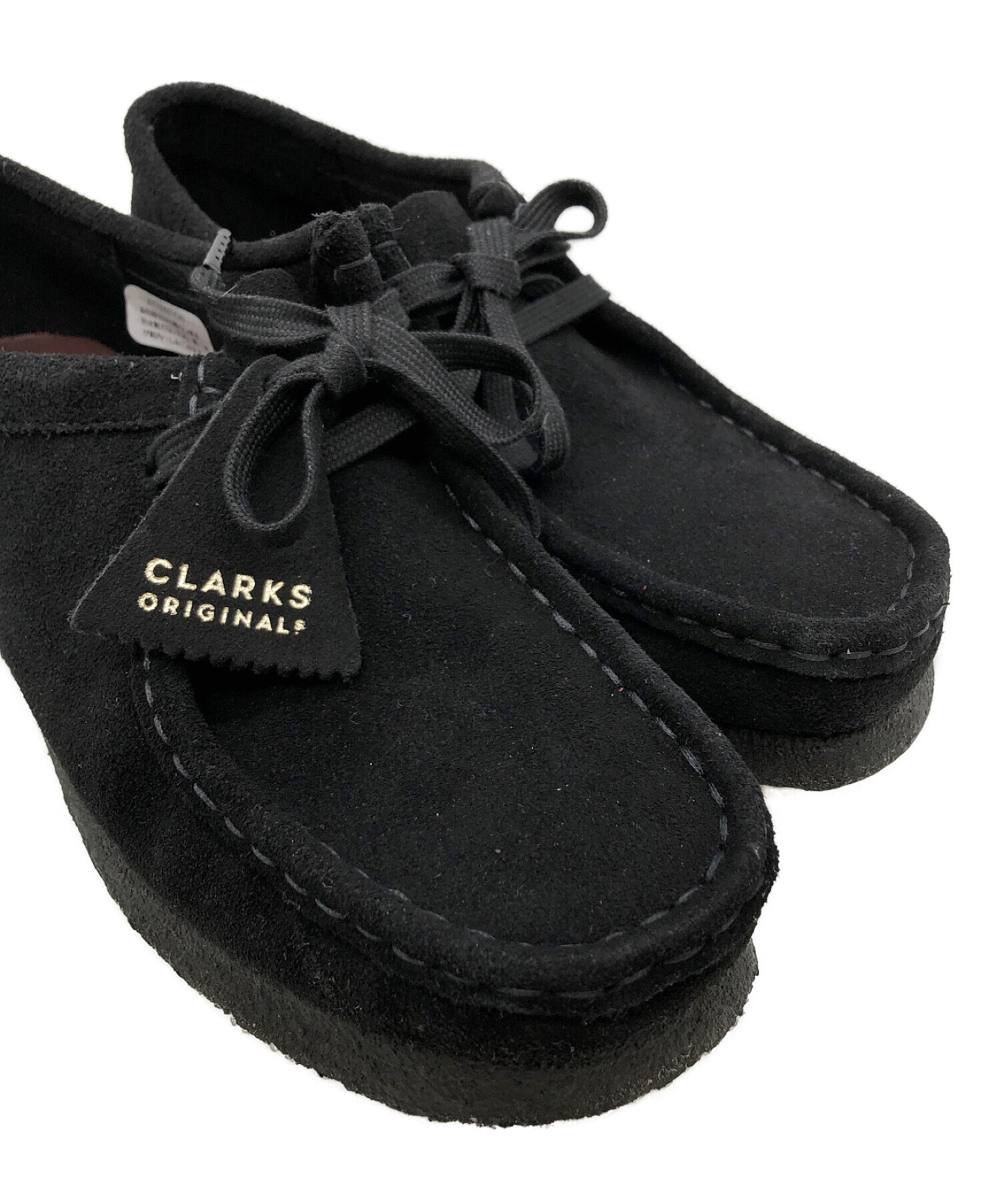 CLARKS (クラークス) ワラビーシューズ ブラック サイズ:24cm