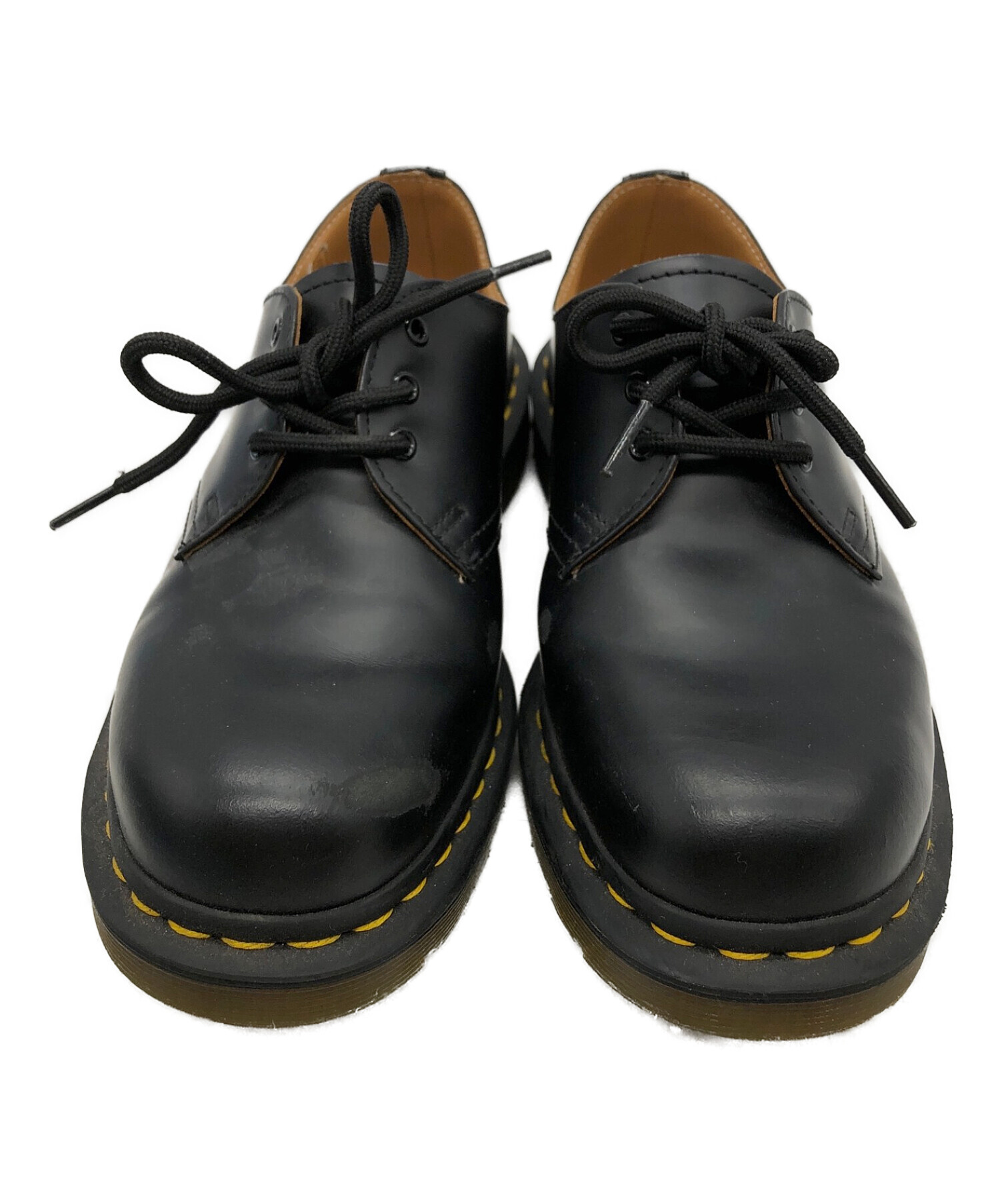 ドクターマーチン 3ホールシューズ ブラック 25cm（UK6）靴/シューズ ...