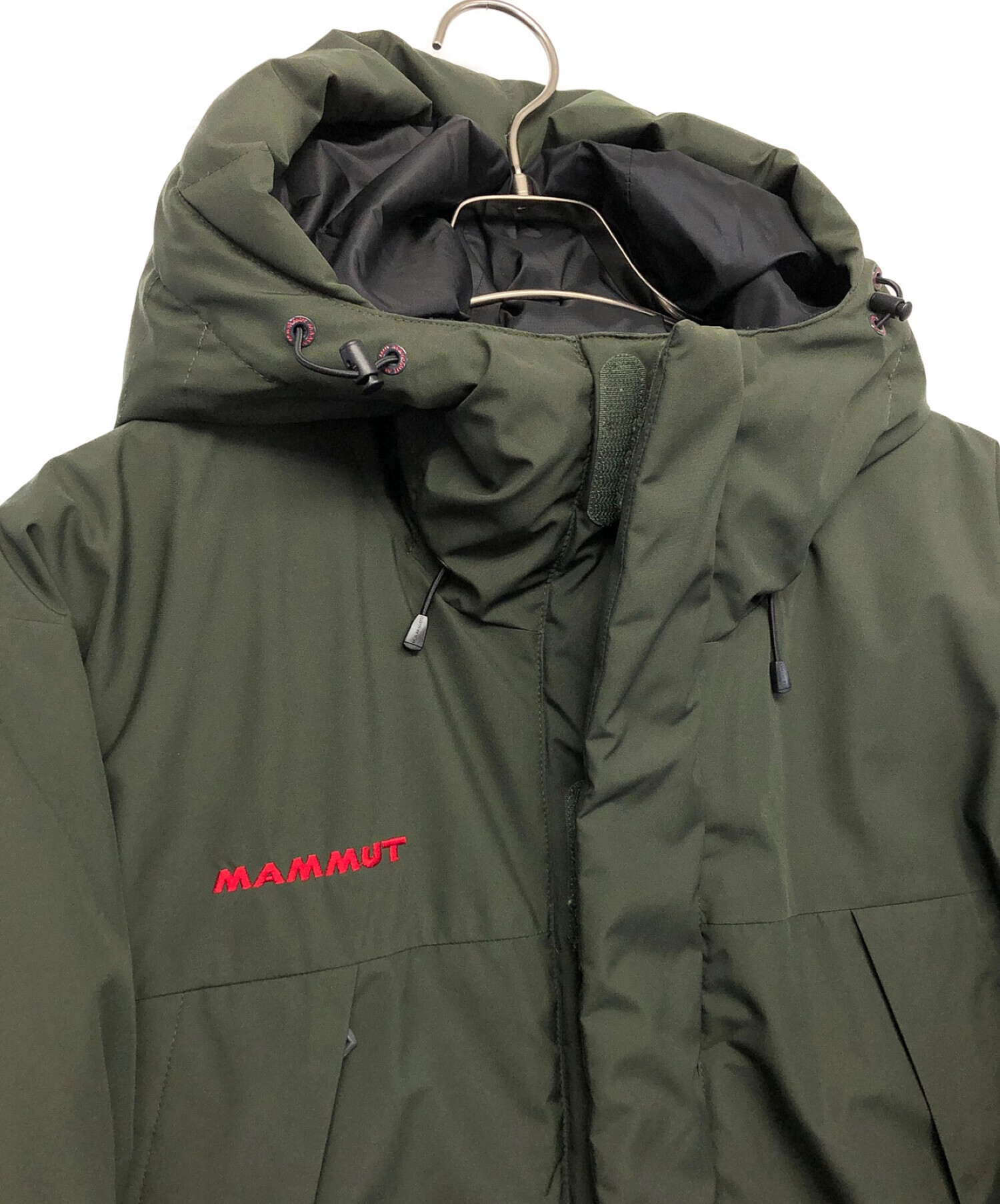 中古・古着通販】MAMMUT (マムート) ダウンジャケット カーキ サイズ:M｜ブランド・古着通販 トレファク公式【TREFAC  FASHION】スマホサイト