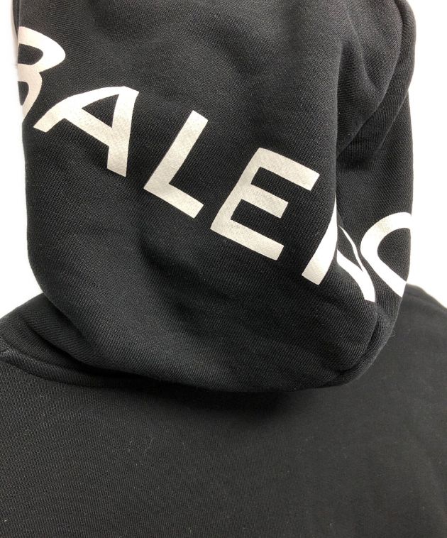 中古・古着通販】BALENCIAGA (バレンシアガ) フードロゴプリント プル