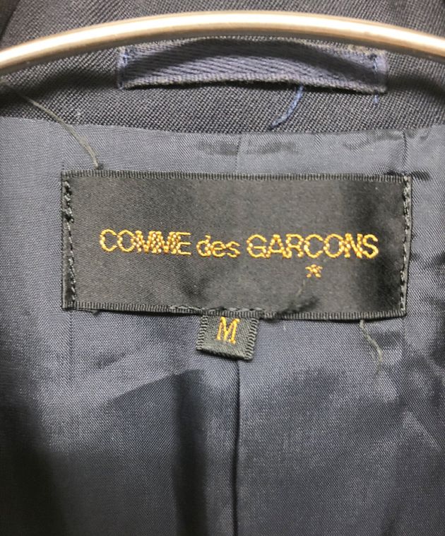 COMME des GARCONS (コムデギャルソン) テーラードジャケット ネイビー サイズ:M